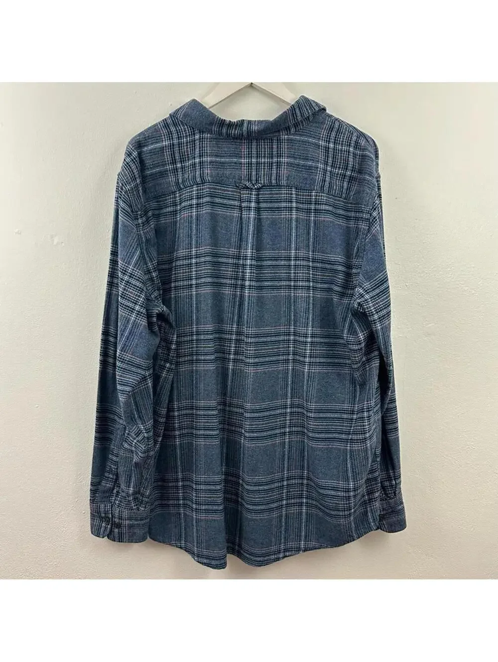 Eddie Bauer Men’s Flannel Button Down Long Sleeve Shirt Size XXL ..